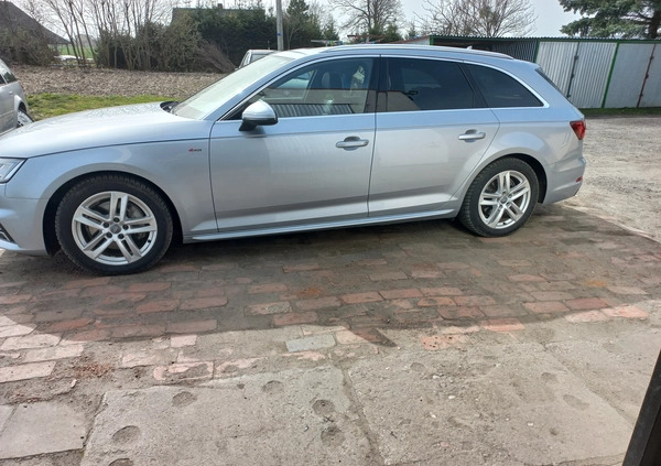 Audi A4 cena 85000 przebieg: 116300, rok produkcji 2017 z Tczew małe 742